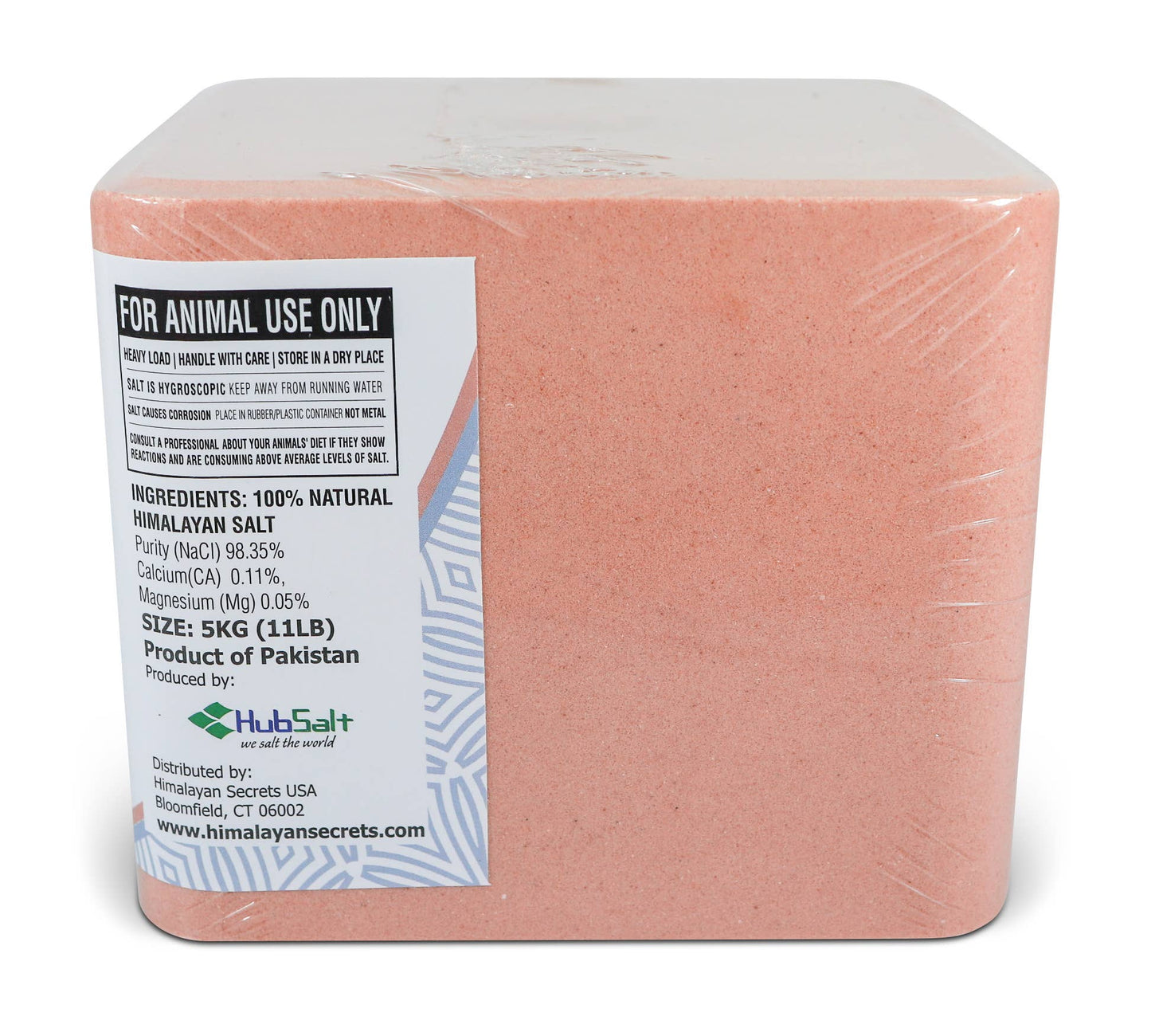 Compressed Himalayan Rock Salt Animal Lick 5 KG