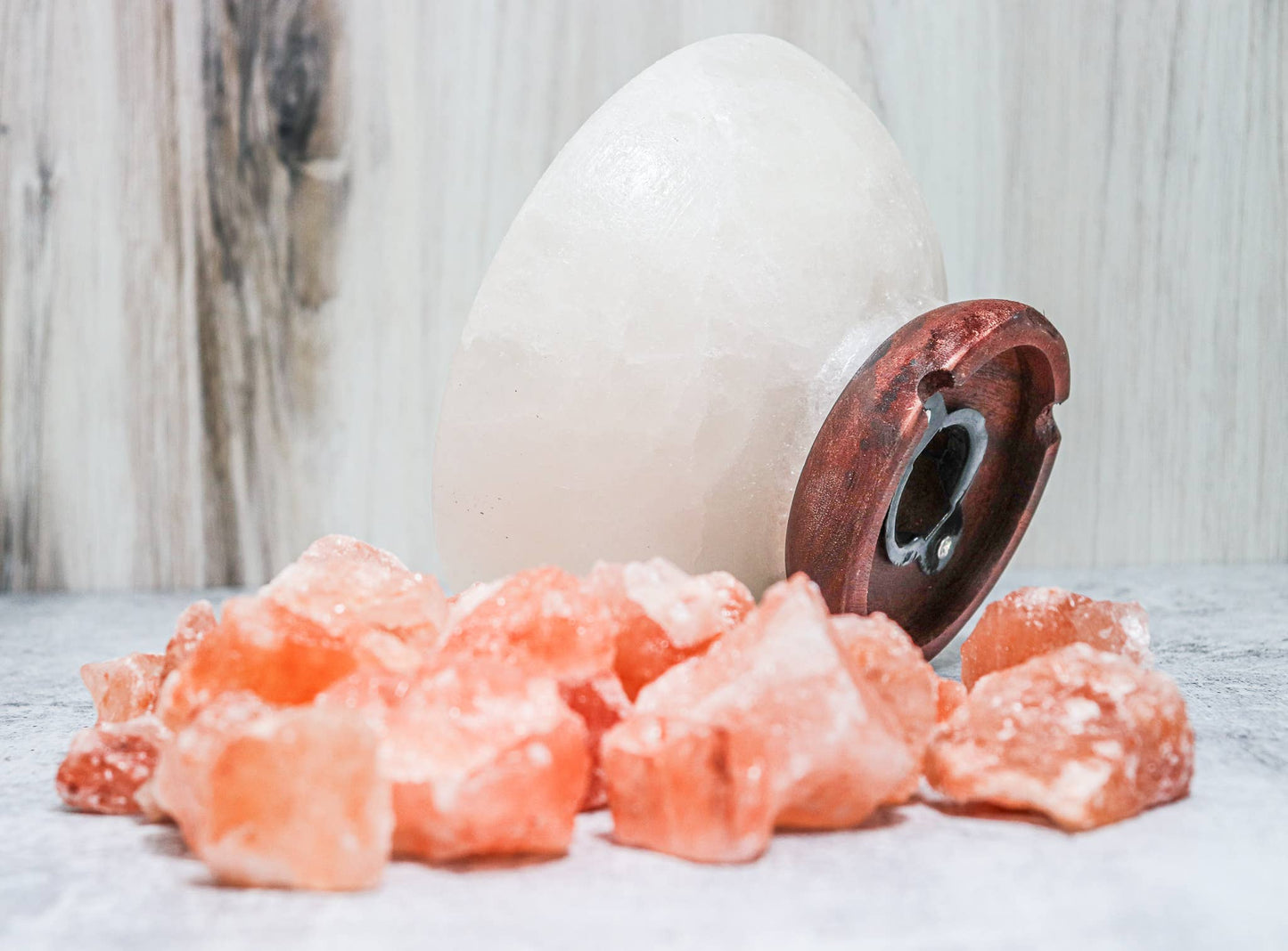 Himalayan Salt "Fire On Ice" Abundance Bowl 7"