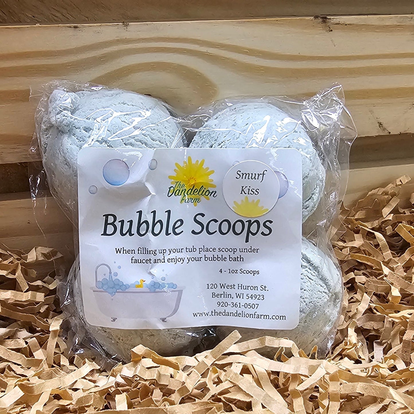 Bubble scoops