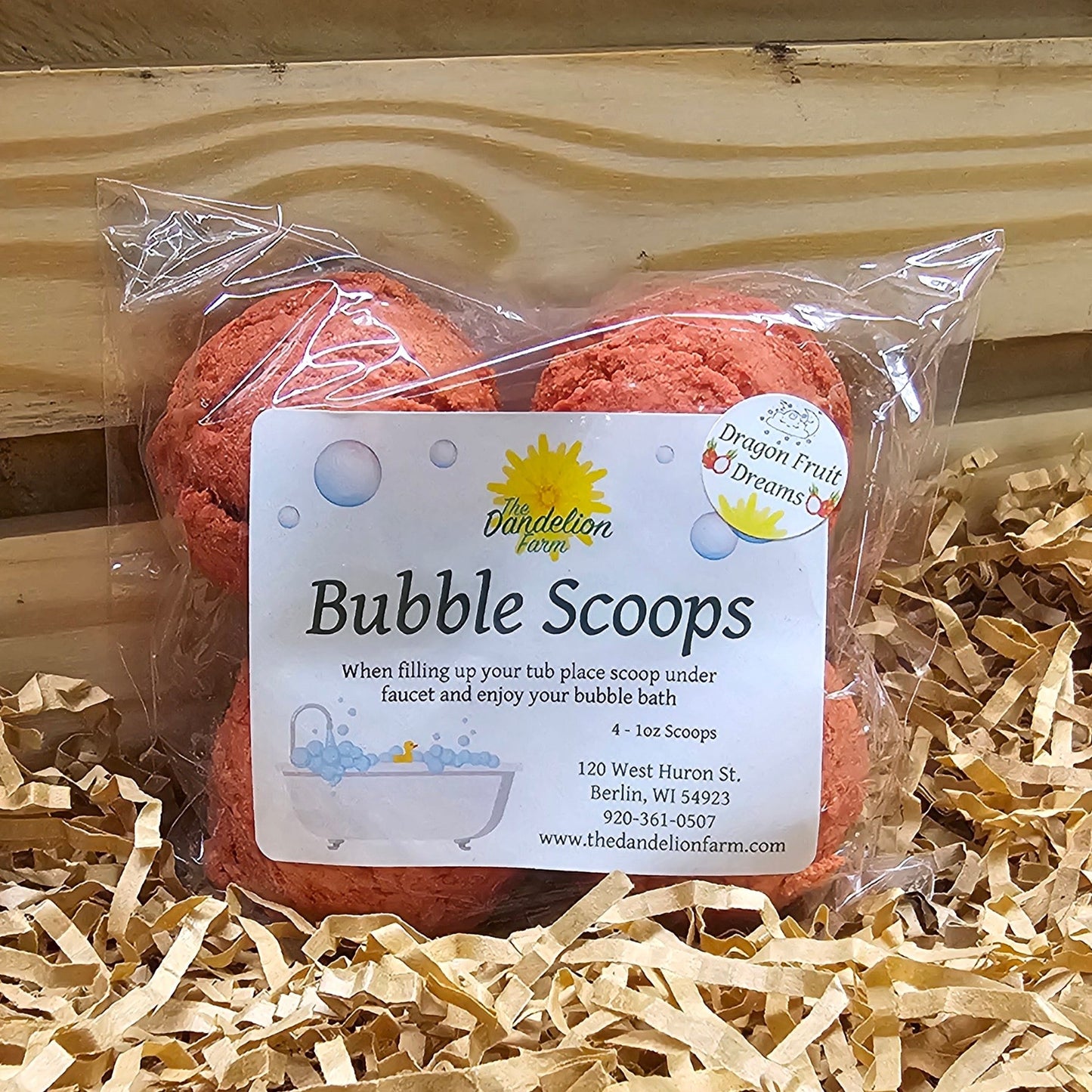 Bubble scoops
