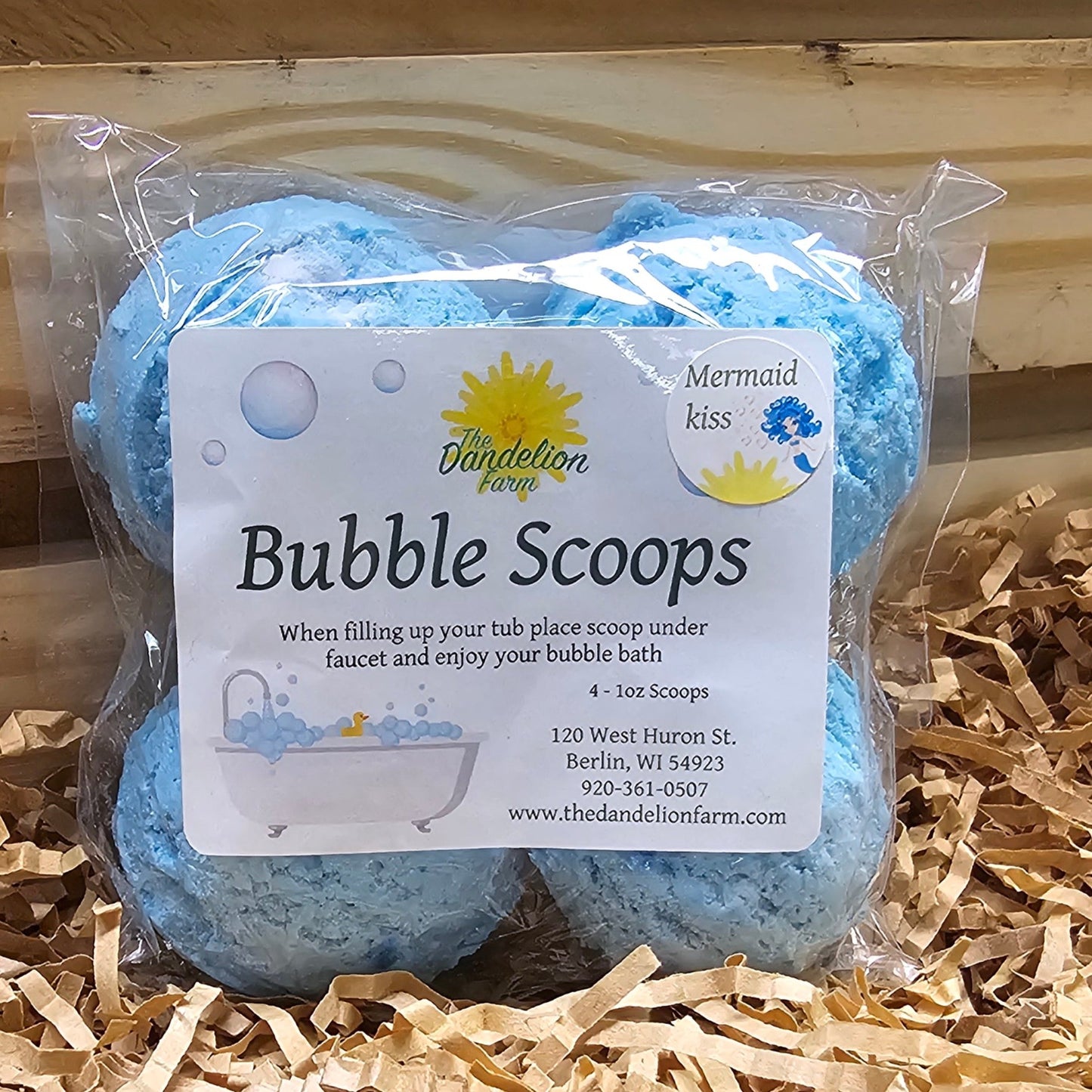 Bubble scoops