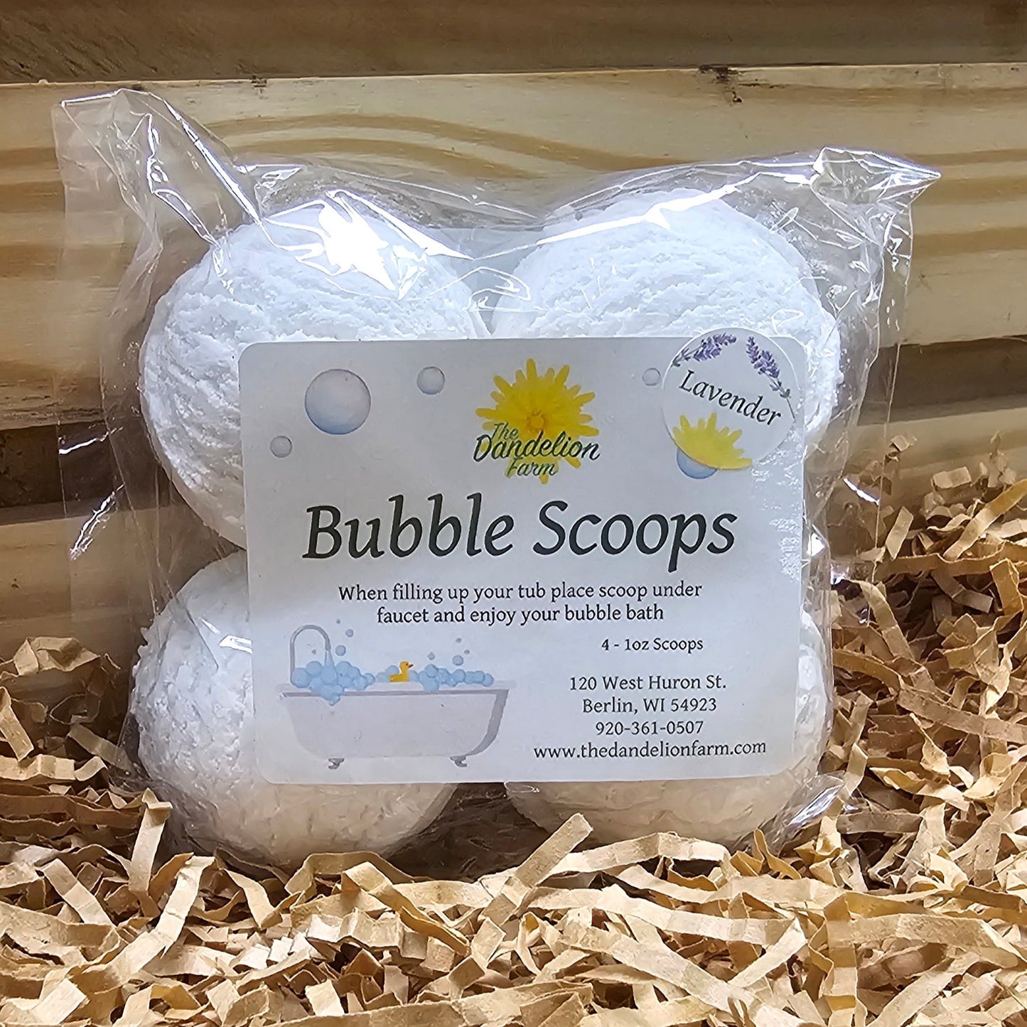 Bubble scoops