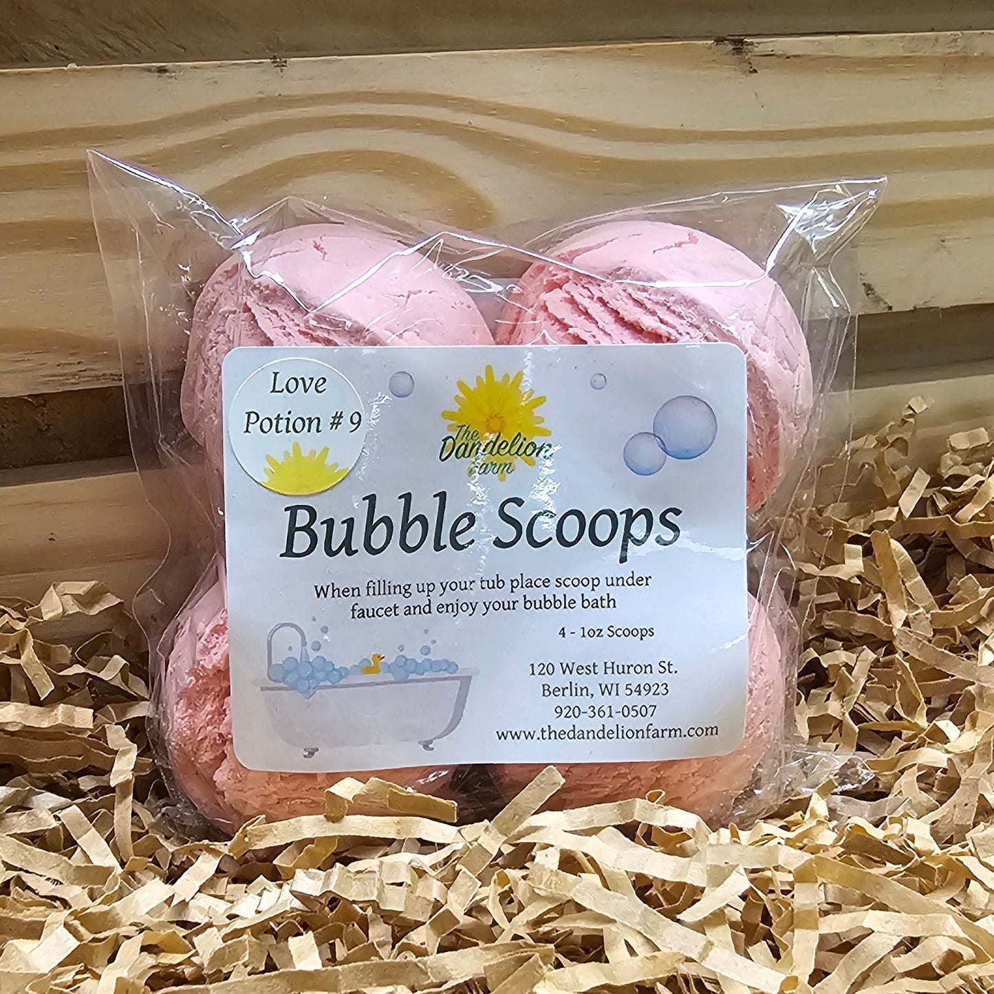 Bubble scoops