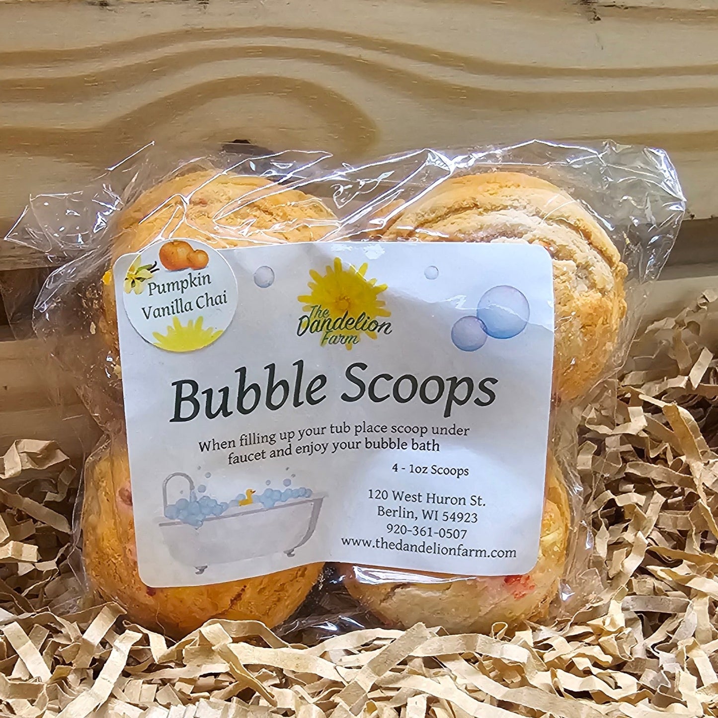 Bubble scoops