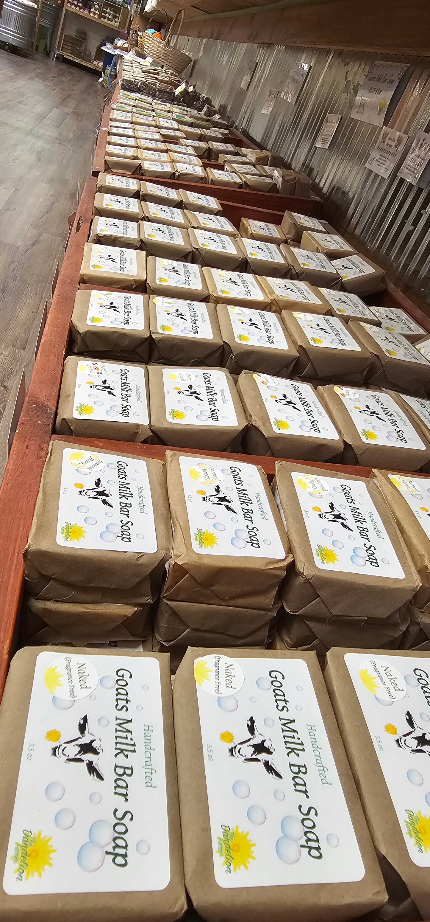 Farm Fresh Goat Milk Bar Soap