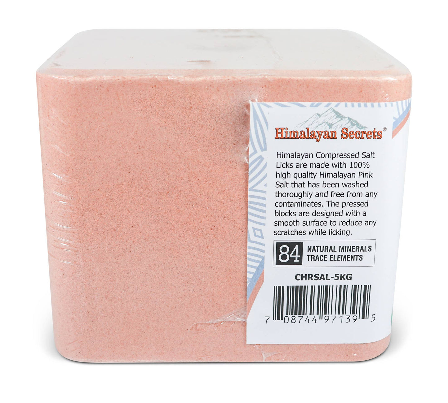 Compressed Himalayan Rock Salt Animal Lick 5 KG