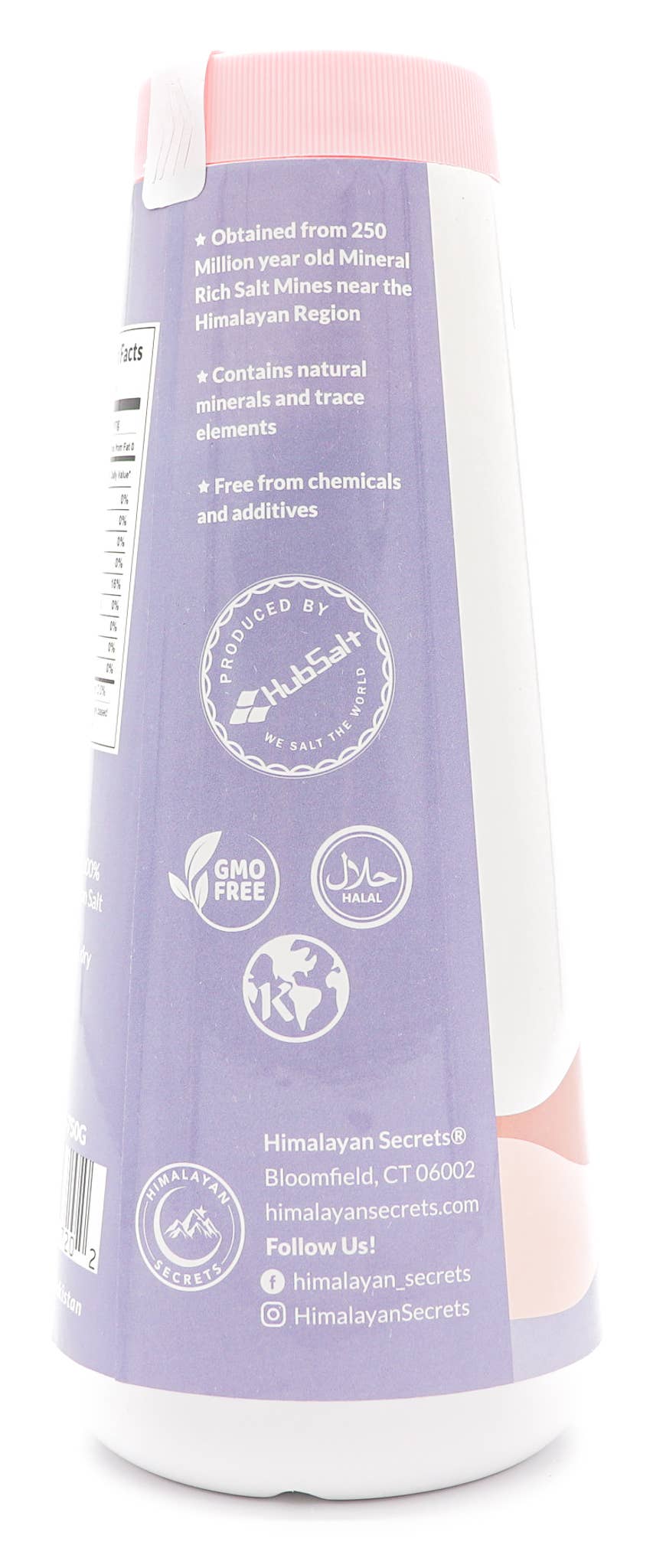 26 oz Edible Himalayan Dark Pink Salt - Fine Shaker