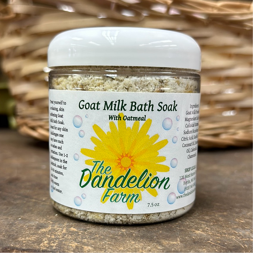 Goats Milk Bath Soak with Oatmeal