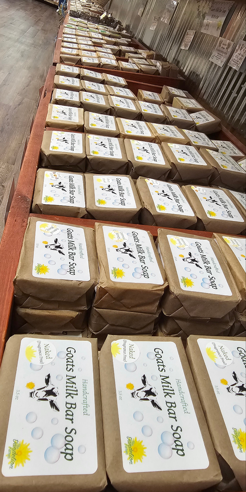 Farm Fresh Goat Milk Bar Soap