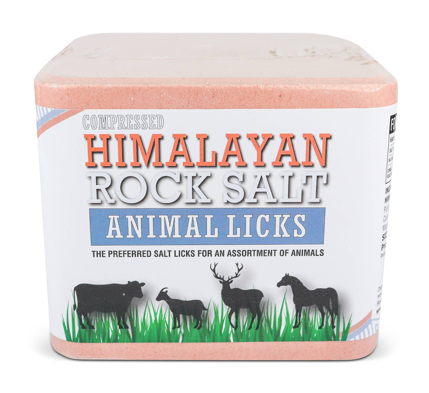 Compressed Himalayan Rock Salt Animal Lick 5 KG