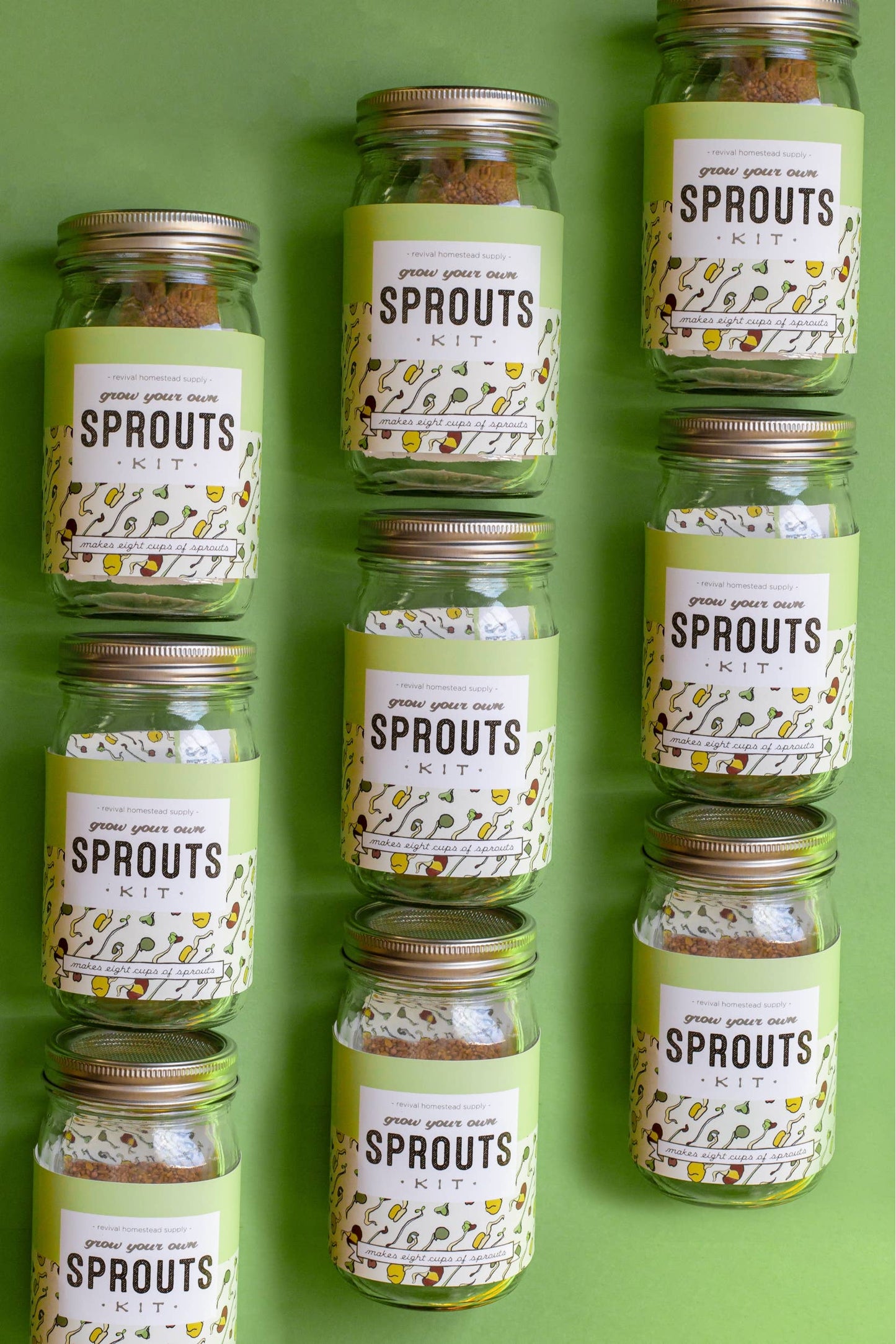 Sprout Kit, Grow Your Own, DIY