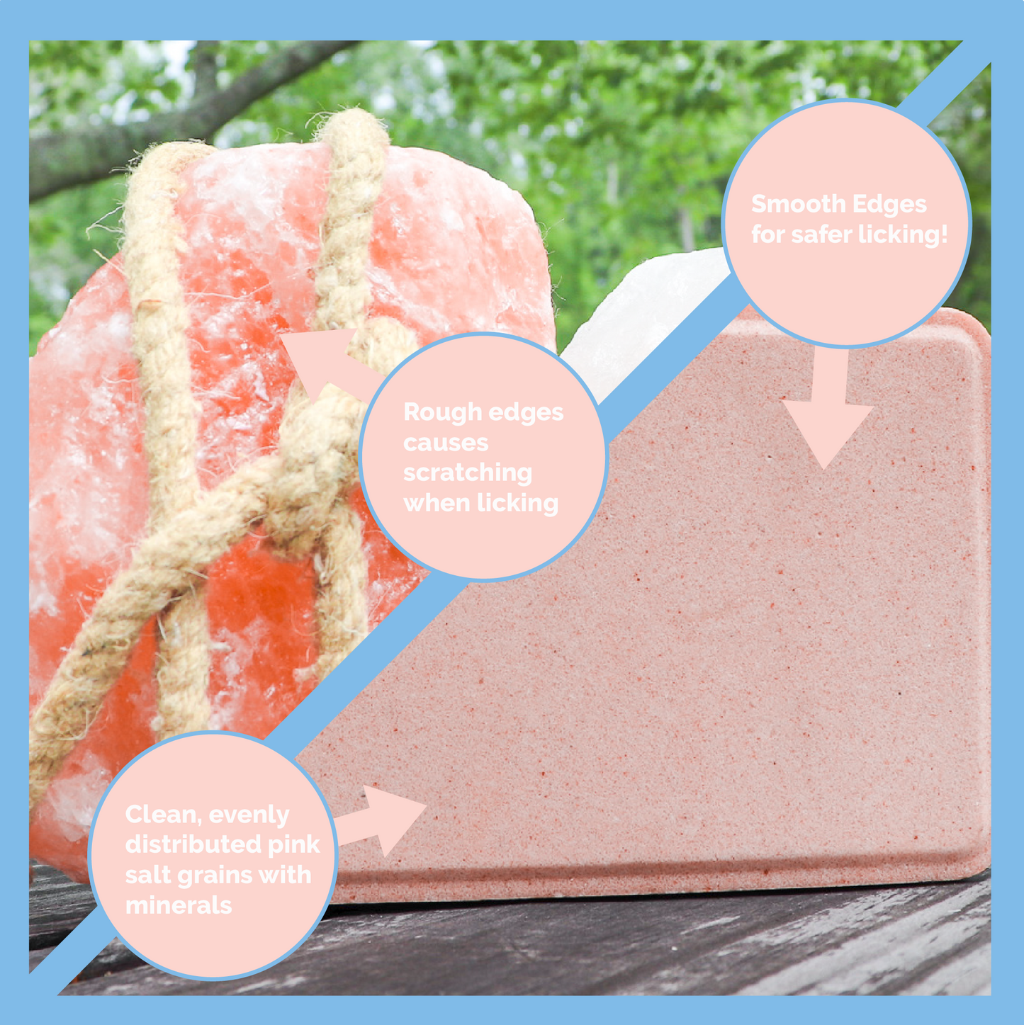 Compressed Himalayan Rock Salt Animal Lick 5 KG