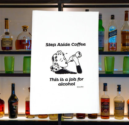 Step Aside Coffee Kitchen Towel | Tea Towels | Dish Towels