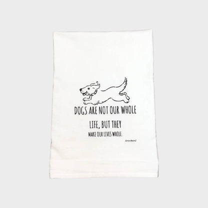 Dog Life Dish Towel | Tea Towels | Funny Kitchen Towels