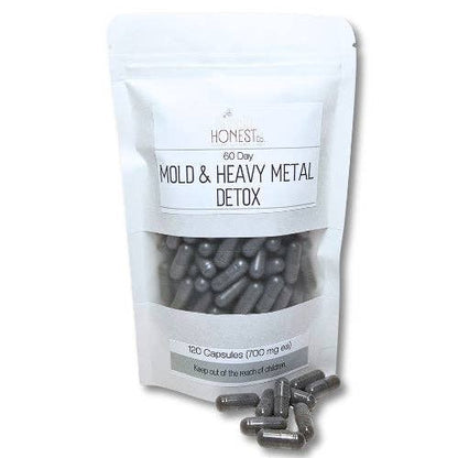 Mold Heavy Metal Detox | Plant Based Detox Supplement Capsules – 60 Days