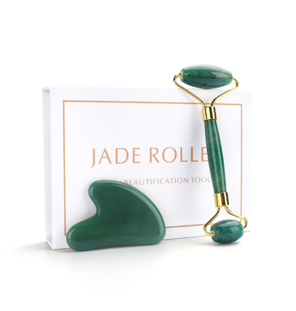 Jade Roller & Gua Sha Set