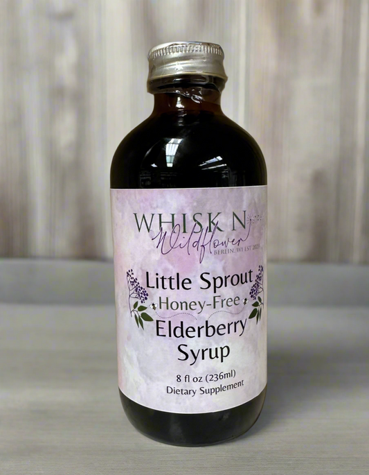 Little Sprout Elderberry Syrup (Honey Free)