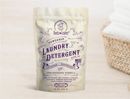Powdered Laundry Detergent - Lavender