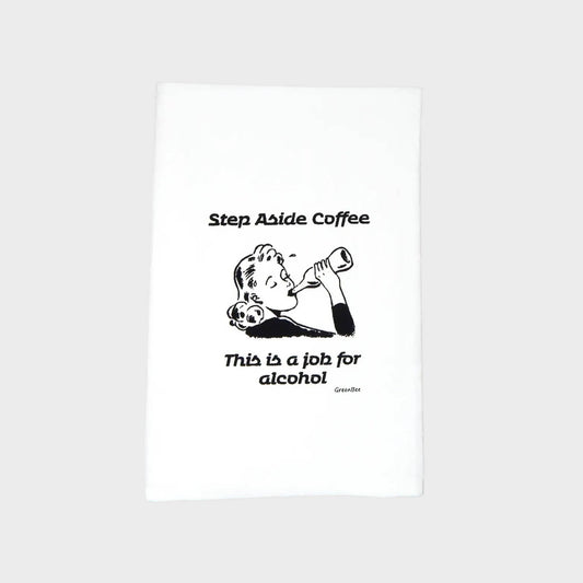 Step Aside Coffee Kitchen Towel | Tea Towels | Dish Towels