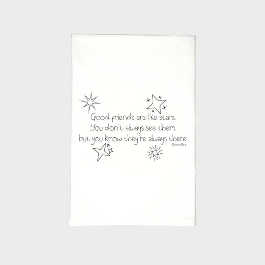 Friendship Like Stars Dish Towel | Tea Towels | Dish Towels