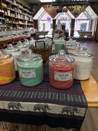 Bath Salt Bar Tubes