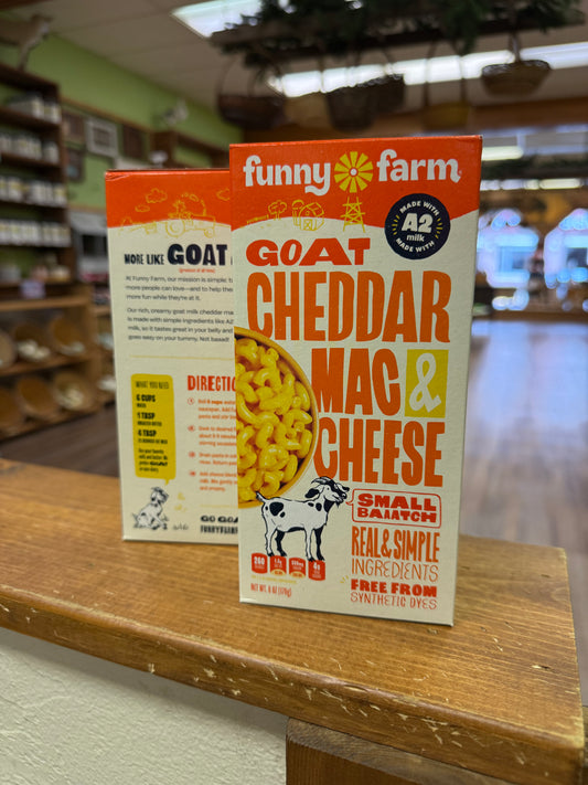 Goat cheddar Mac & Cheese