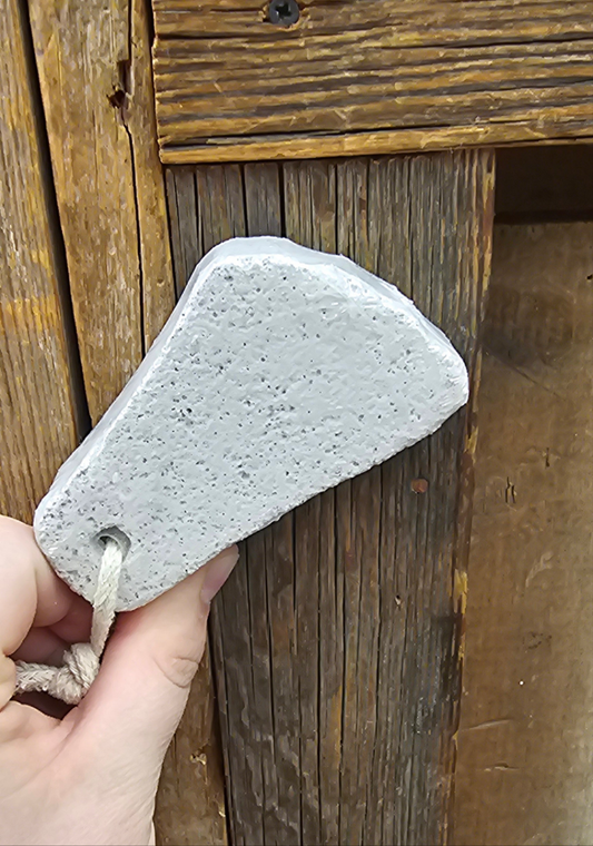 Pumice stone: