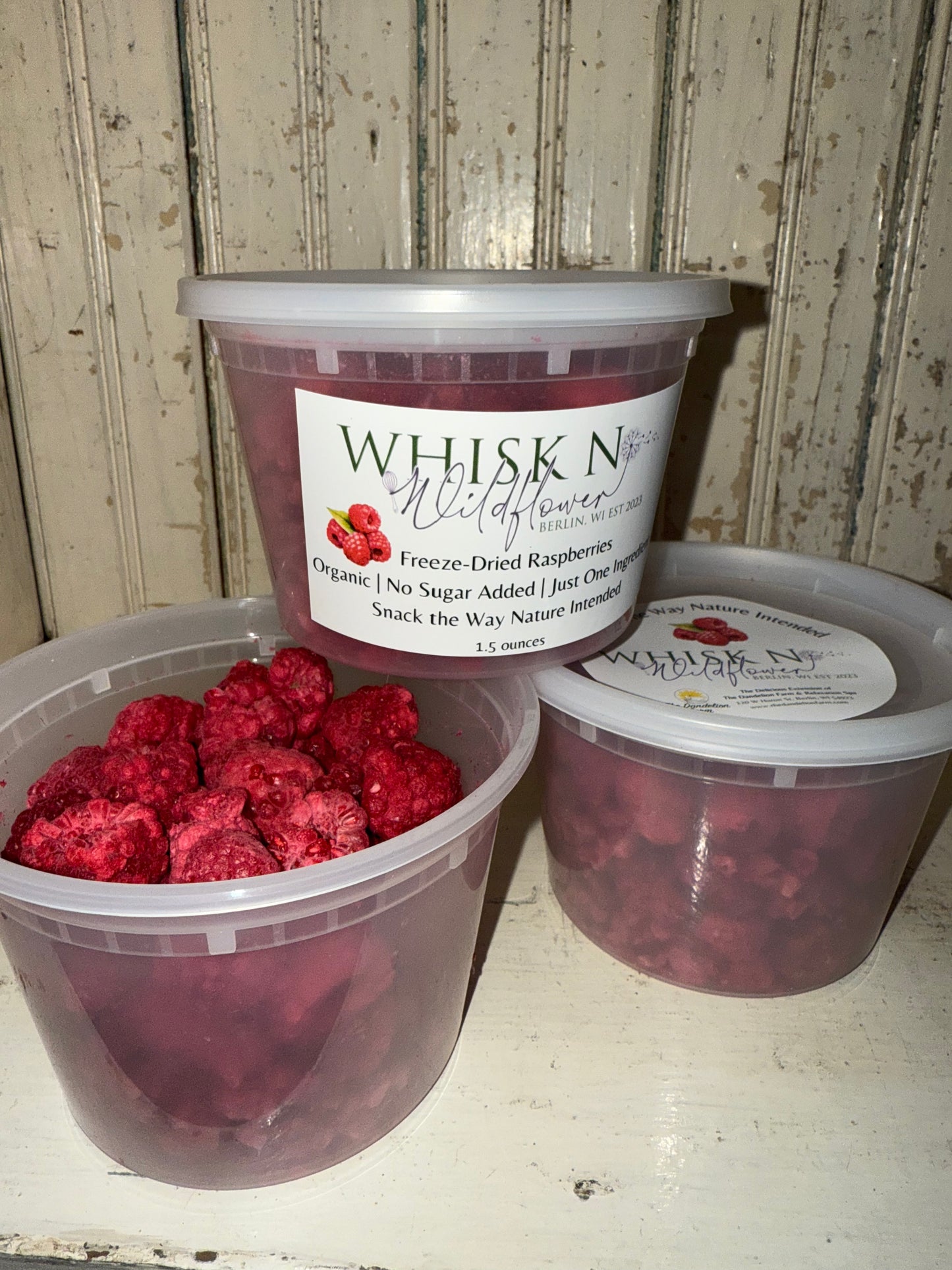 Organic Freeze Dried Raspberries