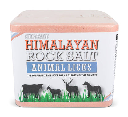 Compressed Himalayan Rock Salt Animal Lick 5 KG