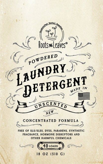 Powdered Laundry Detergent - Unscented
