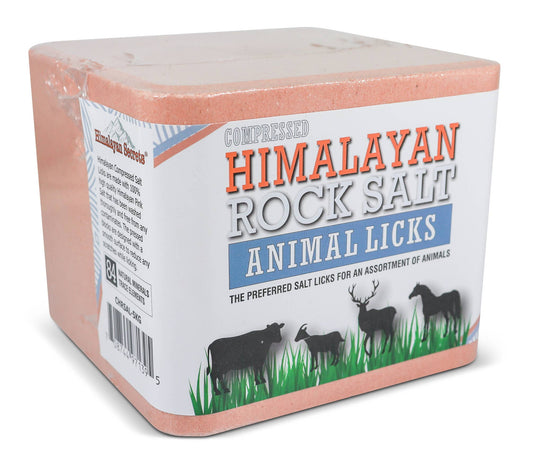 Compressed Himalayan Rock Salt Animal Lick 5 KG