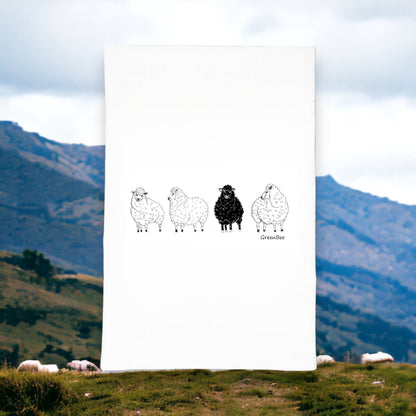 Black Sheep Dish Towel | Tea Towels | Funny Kitchen Towels