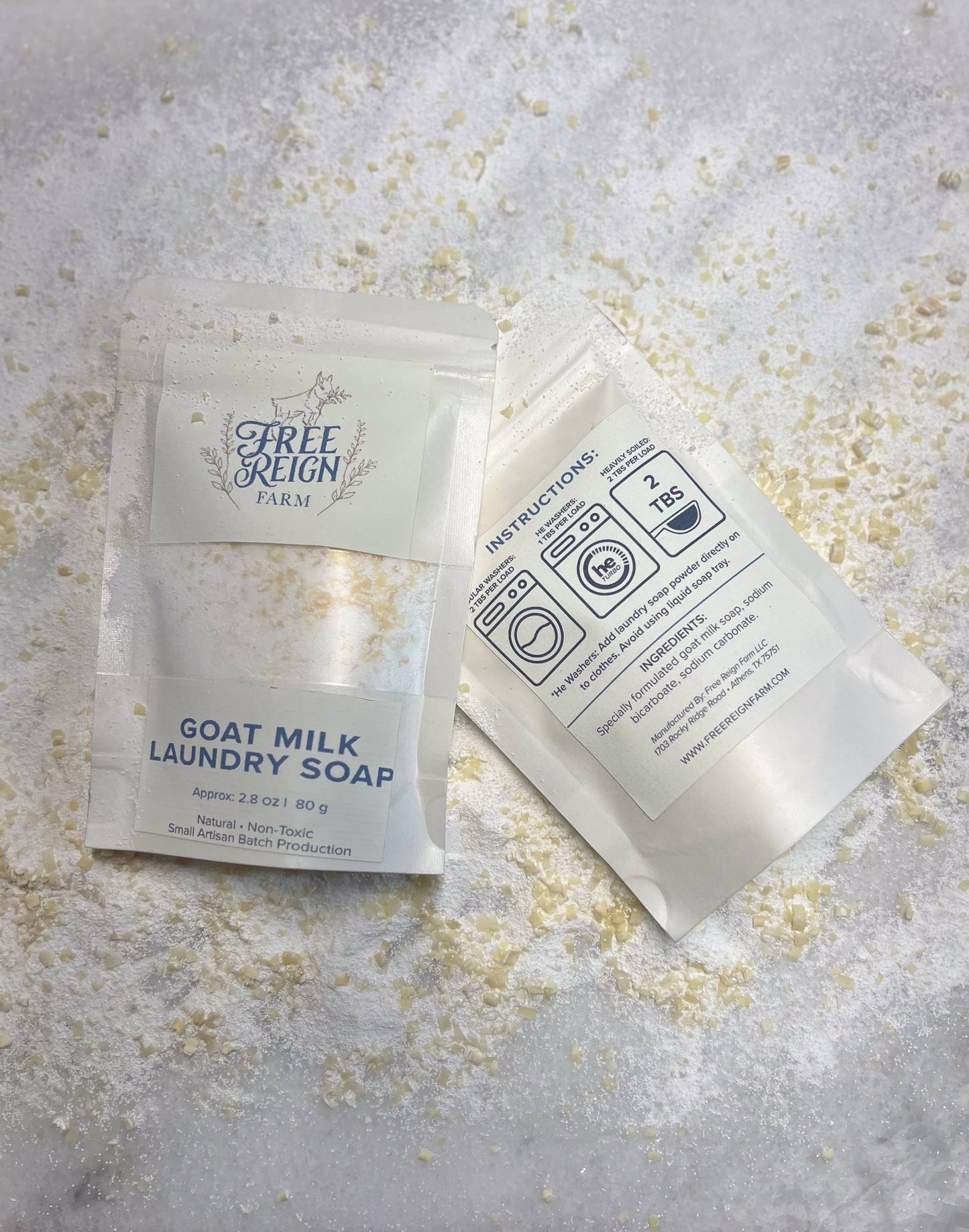Goat Milk Laundry Soap - New Label