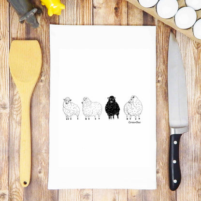 Black Sheep Dish Towel | Tea Towels | Funny Kitchen Towels