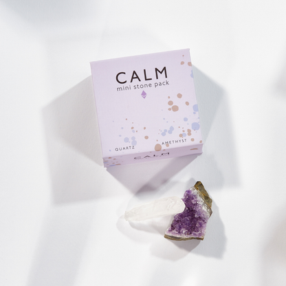 Calm, Love, Clarity Crystal Stone Pack