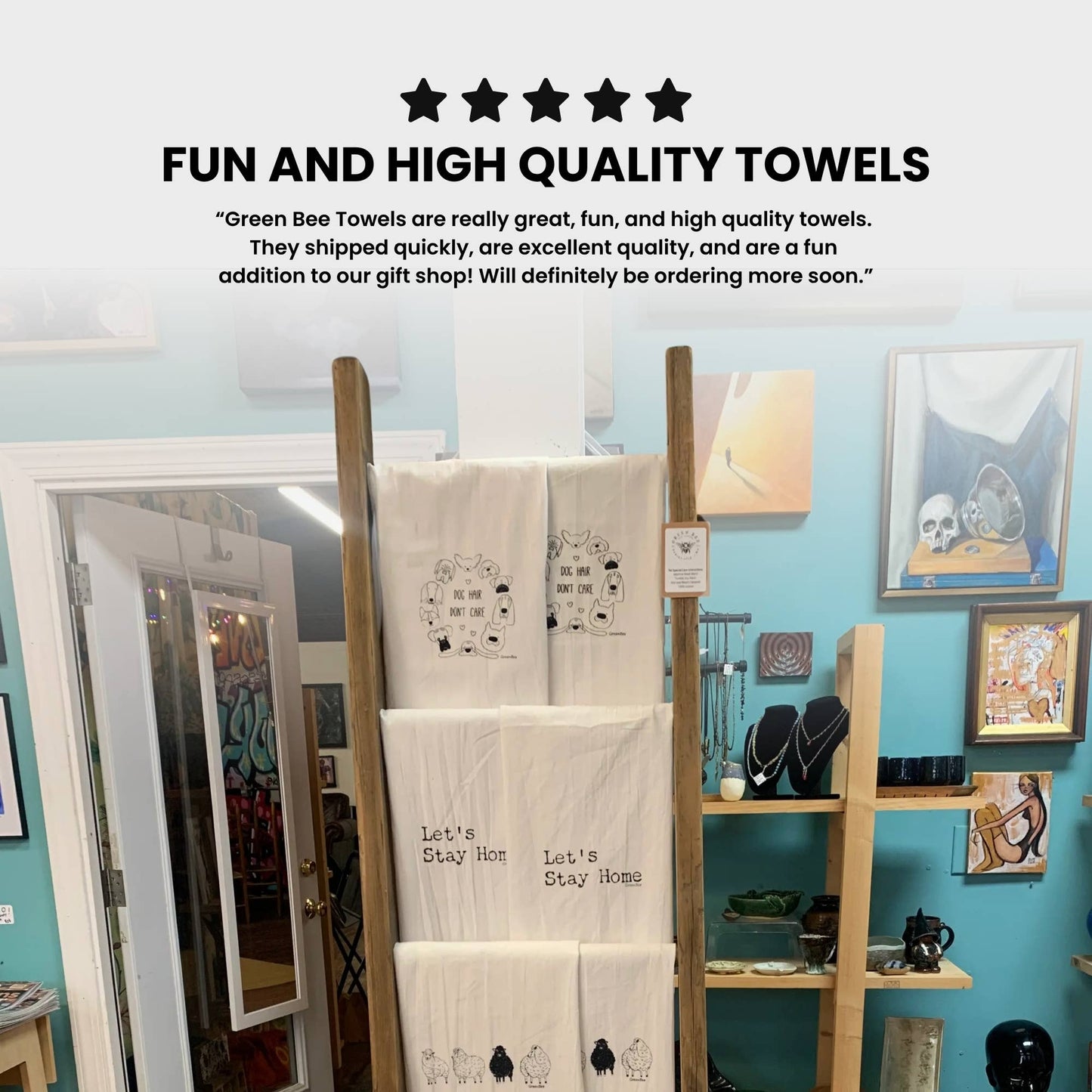 Family Friends Dish Towel | Tea Towels | Cute Dish Towels