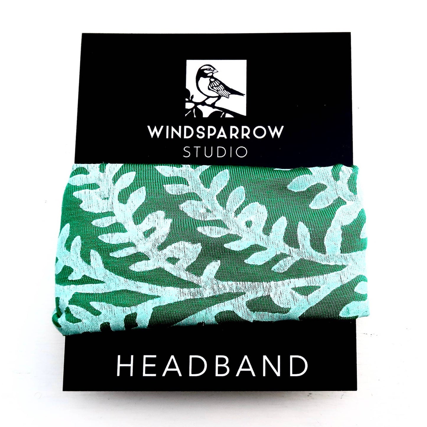 Colorful Botanical Headband Collection (white ink)