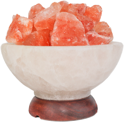 Himalayan Salt "Fire On Ice" Abundance Bowl 7"