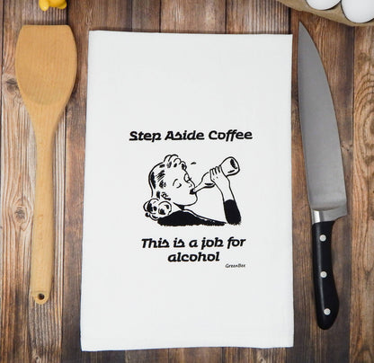 Step Aside Coffee Kitchen Towel | Tea Towels | Dish Towels