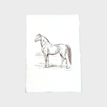 Horse Kitchen Towel | Tea Towels | Flour Sack Dish Towels