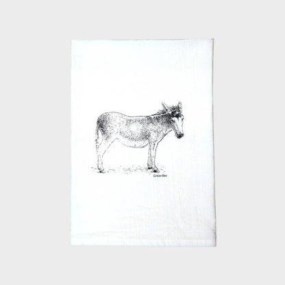 Donkey Kitchen Towel | Tea Towels | Funny Dish Towels