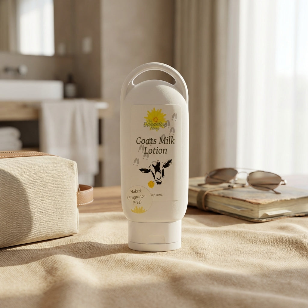 Goats milk lotion – The Dandelion Farm