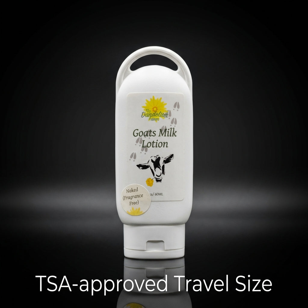 Goats milk lotion – The Dandelion Farm