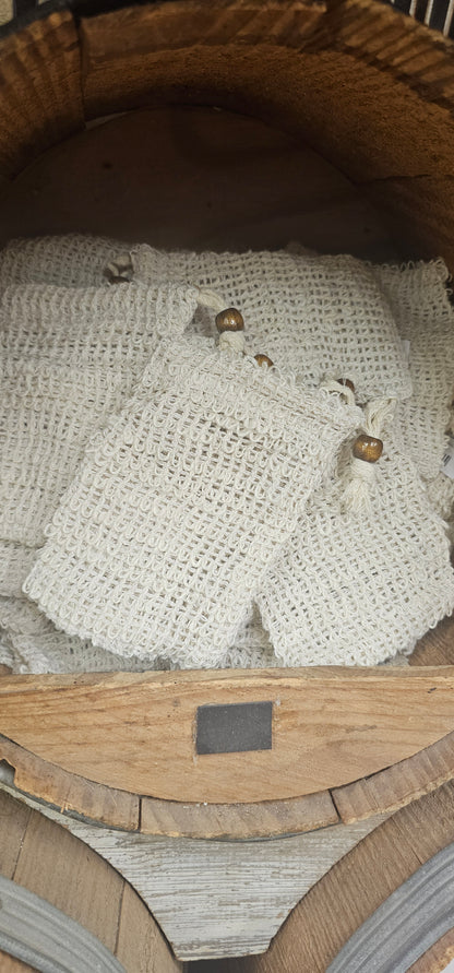 Sisal Soap Saver Pouch